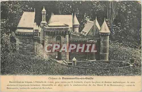 Cartes postales Chateau de Dammartin en Goele