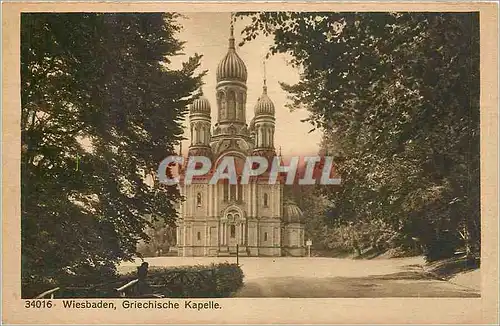 Cartes postales Wiesbaden Griechische Kapelle