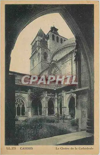 Ansichtskarte AK Cahors Le Cloitre de la Cathedrale