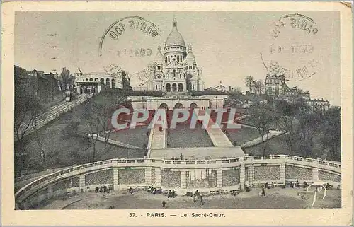 Cartes postales Paris Le Sacre Coeur