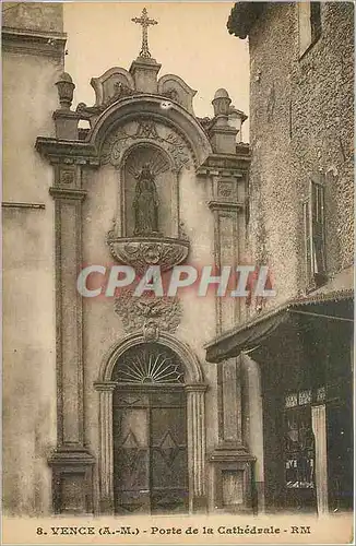 Ansichtskarte AK Vence AM Porte de la Cathedrale