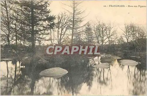 Cartes postales Franchard Mare aux Pigeons