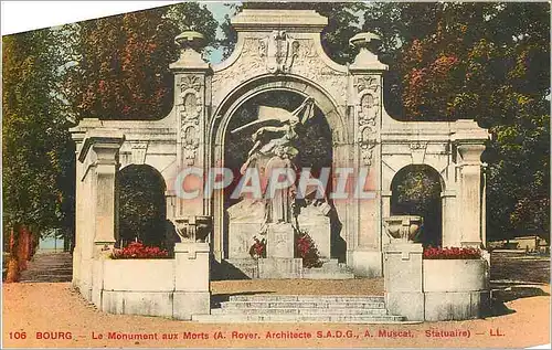 Cartes postales Bourg Le Monument aux Morts