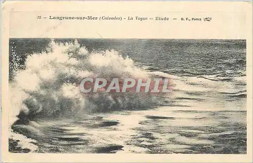 Cartes postales Langrune sur Mer Calvados La Vague