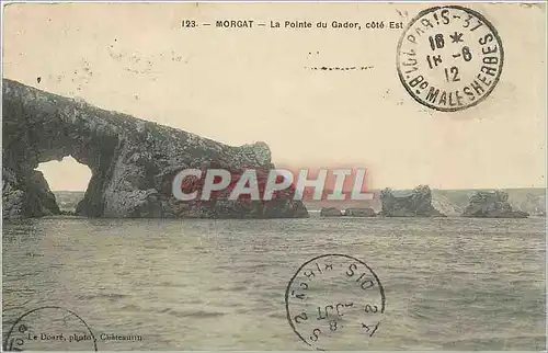 Cartes postales Morgat La Pointe du Gador cote Est