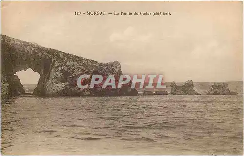 Cartes postales Morgat La Pointe du Gador cote Est