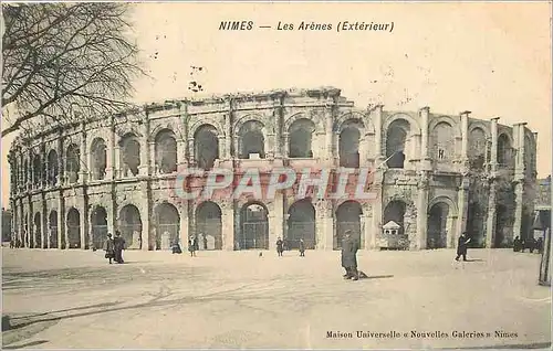 Ansichtskarte AK Nimes Les Arenes Exterieur