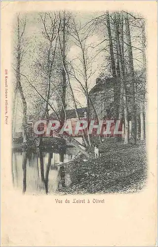 Cartes postales Vue du Loiret a Olivet