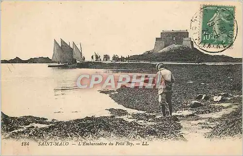 Ansichtskarte AK Saint Malo L'Embacadere du Petit Bey