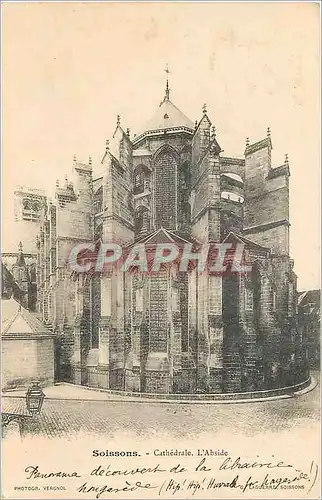 Cartes postales Soissons Cathedrale L'Abside