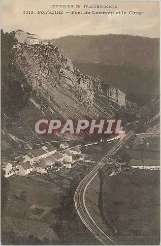Cartes postales Pontarlier Fort du Larmont et la Cluse