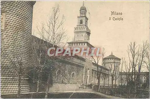 Cartes postales Milano II Castello