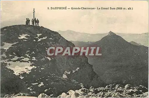 Ansichtskarte AK Dauphine Grande Chartreuse Le Grand Som