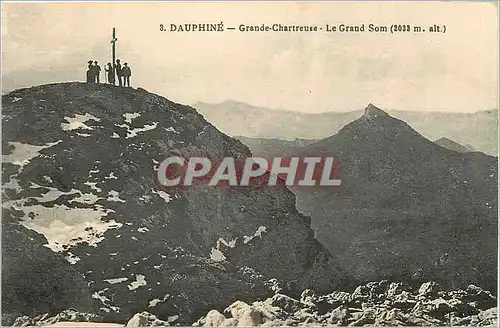 Cartes postales Dauphine Grande Chartreuse Le Grand Som