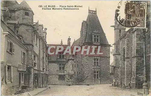 Cartes postales Le Mans Place Saint Michel Vieilles Maisons Renaissance