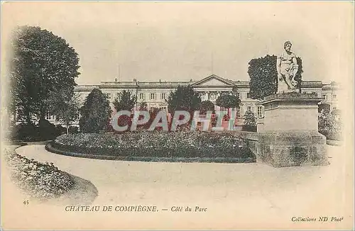 Ansichtskarte AK Chateau de Compiegne Cote du Parc