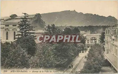 Cartes postales Aix les Bains Avenue de la Villa des Fleurs