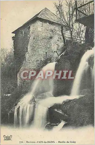 Cartes postales Environs d'Aix les Bains Moulin de Gresy