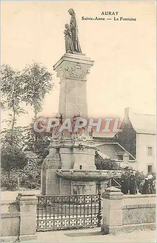 Cartes postales Auray Sainte Anne La Fontaine