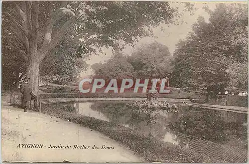 Ansichtskarte AK Avignon Jardin du Rocher des Doms