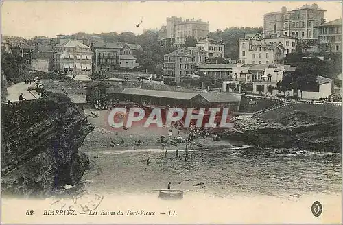 Cartes postales Biarritz Les Bains du Port Vieux