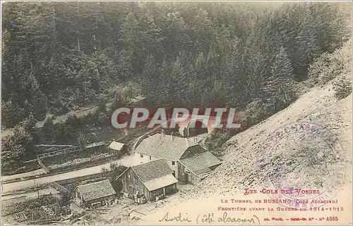 Cartes postales Les Cole des Vosges Le Tunnel de Bussang Cote Alsacien