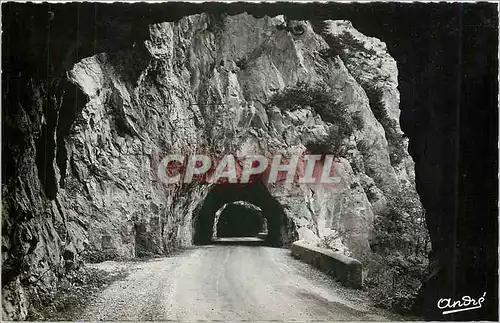 Moderne Karte Le Vercors Petits Goulets Les Tunnels