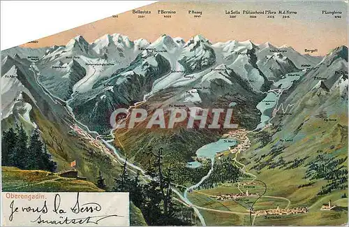 Cartes postales Oberengadin