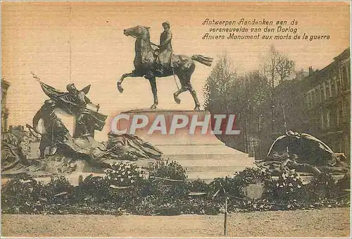 Ansichtskarte AK Anvers Monument aux morts de la guerre