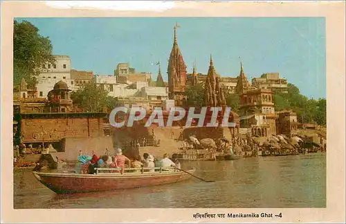 Moderne Karte Manikarnika Ghat