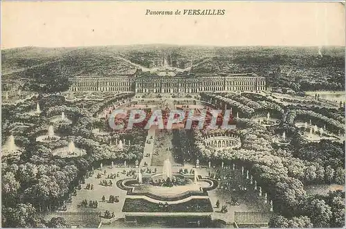 Cartes postales Panorama de Versailles