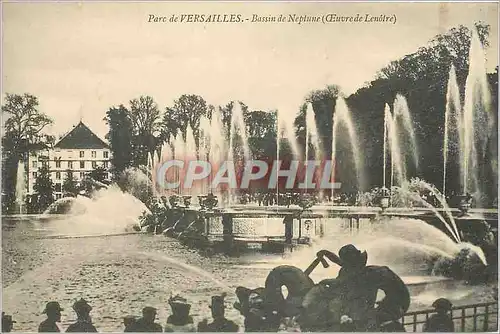 Ansichtskarte AK Parc de Versailles Bassin de Neptune