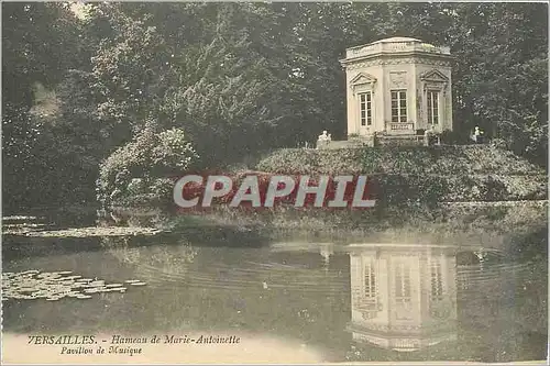 Ansichtskarte AK Versailles Hameau de Marie Antoinette Pavillon de Musique