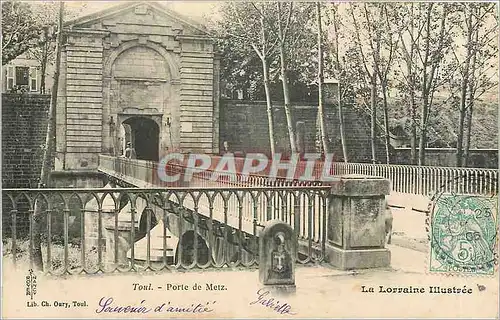 Ansichtskarte AK Toul Porte de Metz