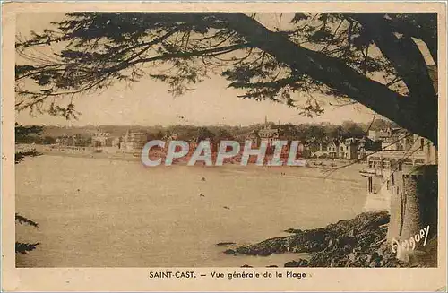 Cartes postales Saint Cast Vue generale de la Plage