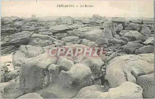 Cartes postales Tregastel Les Rochers