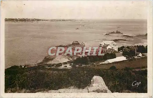 Ansichtskarte AK Env de Paimpol Pointe de l'Arcouest Vue generale sur la Pointe et l'Hotel