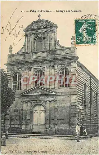 Cartes postales Vitry le Francois College des Garcons