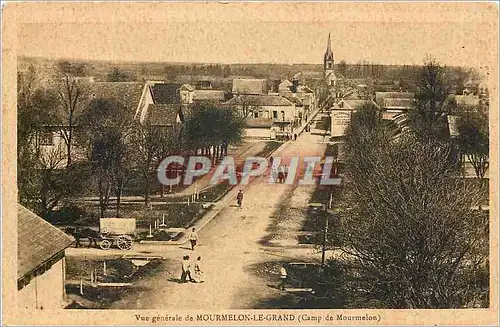 Cartes postales Vue generale de Mourmelon le Grand Camp de Mourmelon Militaria