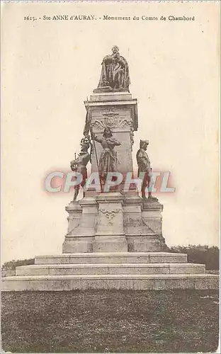 Ansichtskarte AK Ste Anne d'Auray Monument du Comte de Chambord