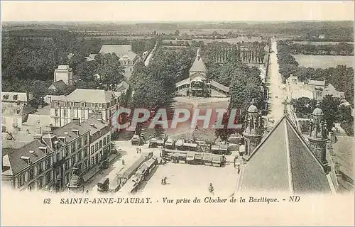 Ansichtskarte AK Sainte Anne d'Auray Vue prise du Clocher de la Basilique