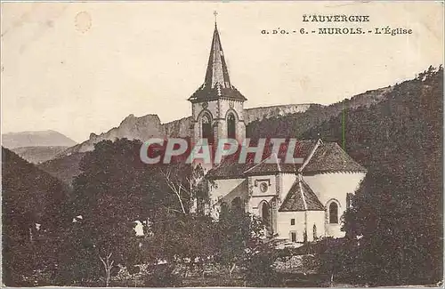 Cartes postales L'Auvergne Murols l'Eglise