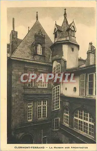 Ansichtskarte AK Clermont Ferrand La Maison des Architectes