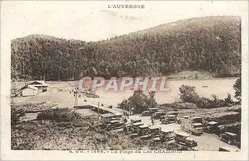 Ansichtskarte AK L'Auvergne La Plage du Lac Chambon