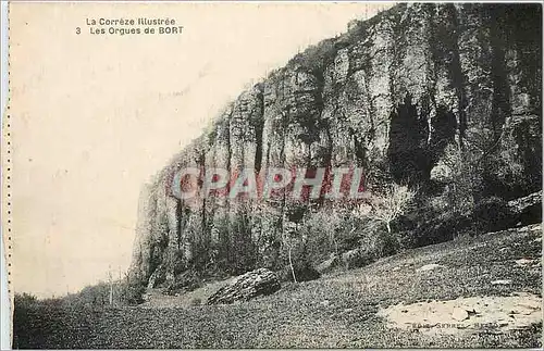 Ansichtskarte AK La Correze Les Orgues de Bort