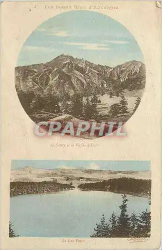 Cartes postales Les Beaux Sites d'Auvergne Le Lac Pavin