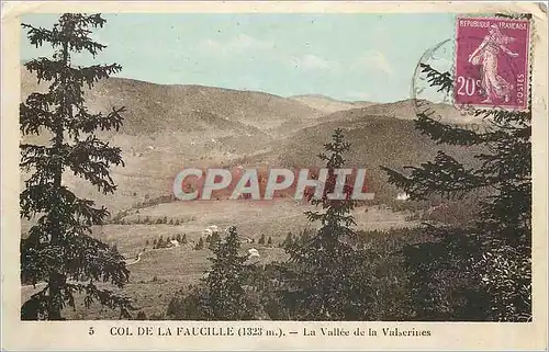 Cartes postales Col de la Faucille La Valle de la Valserines