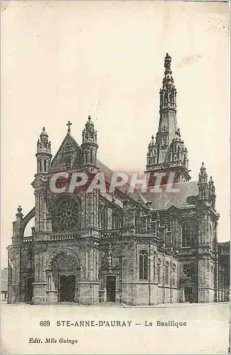 Cartes postales Ste Anne d'Auray La Basilique