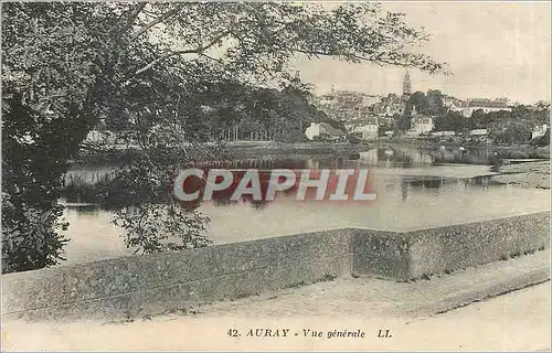 Cartes postales Auray Vue generale