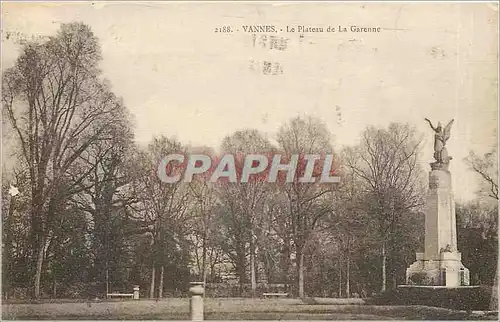 Cartes postales Vannes Le Plateau de La Garenne